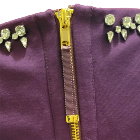Juicy Couture Purple Rhinestone Dress - Picture 4 of 6